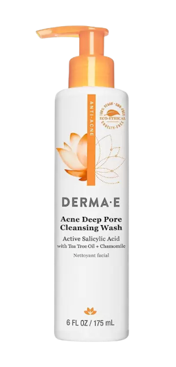 Image for a product Acne Deep Pore Cleansing Wash | Brand is: derma e