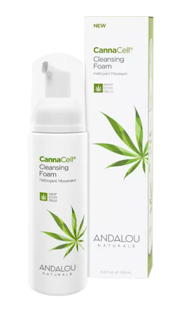 Image for a product Cannacell Cleansing Foam | Brand is: Andalou Naturals