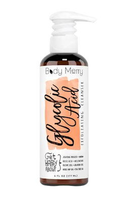 Image for a product Glycolic Acid Exfoliating Cleanser Anti-Aging Face Wash w AHA | Brand is: Body Merry