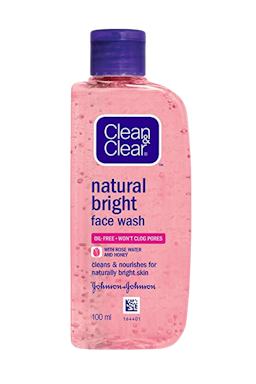 Image for a product Natural Bright Face Wash | Brand is: Clean & Clear